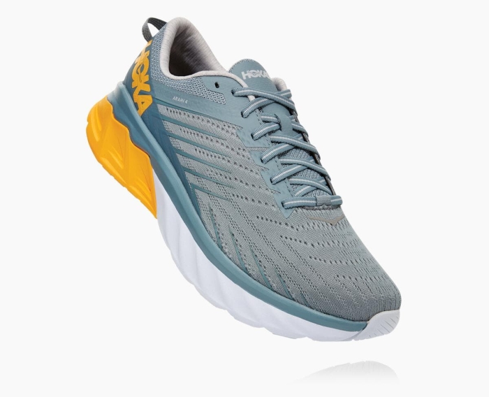 Hoka Restitusjon Sko Norge - HOKA ONE ONE Arahi 4 Herre Lead [NO-31JHNO]